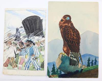 Bild Nr.72: 143-4139 Lang Ernst.: (Künstlergraphik)