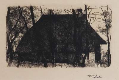 Bild Nr.1: 143-4153 Leibl, Wilhelm: (Künstlergraphik)