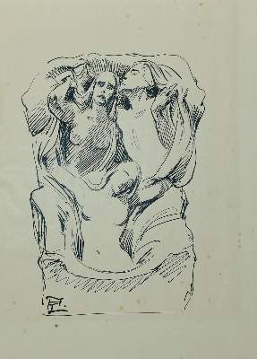 Bild Nr.4: 143-4154 Leistner, Albrecht: (Künstlergraphik)