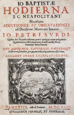 Bild Nr.1: 143-418 Odierna,G.B.: (Juridica und Kriminologie)