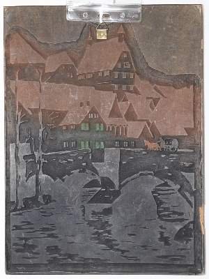 Bild Nr.4: 143-4263 Nachtigall, Emma: (Künstlergraphik)