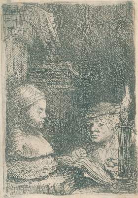 Bild Nr.1: 143-4353 Rembrandt, Hamensz van Rijn: (Künstlergraphik)