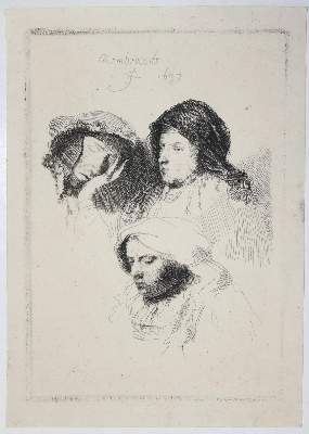 Bild Nr.1: 143-4370 Rembrandt, Harmensz van Rijn: (Künstlergraphik)