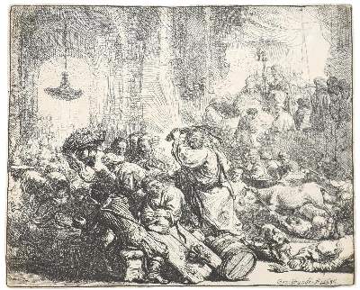Bild Nr.1: 143-4388 Rembrandt, Harmensz van Rijn: (Künstlergraphik)