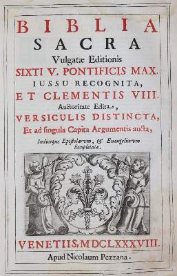 Bild Nr.1: 143-44 Biblia latina.: (Bibeln)
