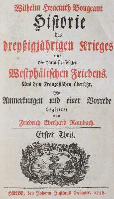 Bild Nr.1: 143-451 Bougeant,W.H.: (Militaria)