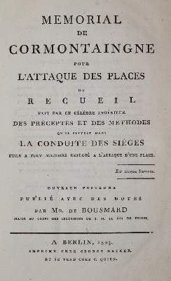 Bild Nr.3: 143-452 Cormontaingne,L.de.: (Militaria)