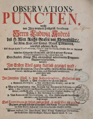 Bild Nr.1: 143-458 Khevenhüller,L.A.v.: (Militaria)