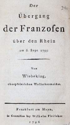 Bild Nr.1: 143-471 Wiebeking,C.F.v.: (Militaria)