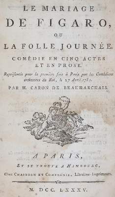 Bild Nr.1: 143-476 Caron de Beaumarchais,(P.A.).: (Musik)