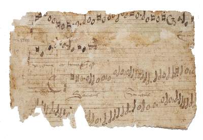 Bild Nr.3: 143-480 Musikmanuskript.: (Musik, Handschriften)