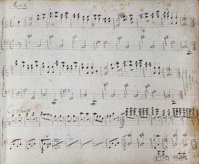 Bild Nr.2: 143-481 Noten-Buch: (Musik, Handschriften)