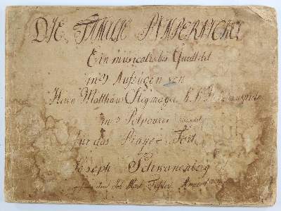 Bild Nr.3: 143-483 Stegmayer,M.: (Musik, Handschriften)