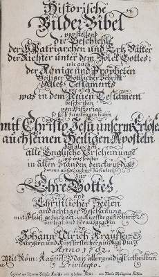 Bild Nr.1: 143-51 Krauss,U.: (Bibeln, Bilderbibel)