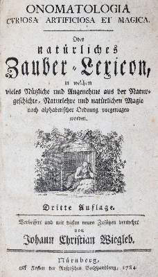 Bild Nr.1: 143-543 Wiegleb,J.C.: (Zauberei)