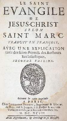 Bild Nr.1: 143-57 Le Maistre de Sacy,(L.I.).: (Bibeln)