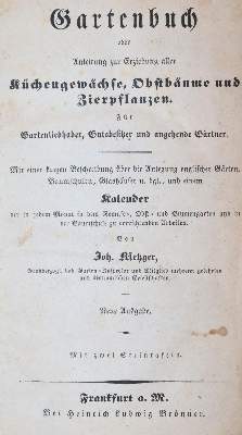 Bild Nr.1: 143-578 Metzger,J.: (Küche und Haushalt, Garten)