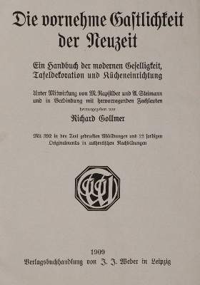 Bild Nr.1: 143-586 Sammlung: (Küche und Haushalt, Gastrosophie)