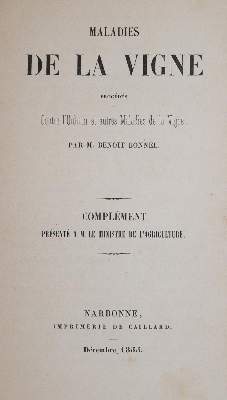 Bild Nr.1: 143-606 Bonnel,B.: (Küche und Haushalt, Getränke, Wein)