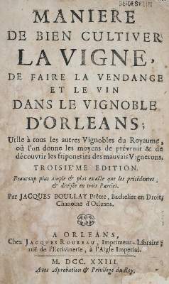 Bild Nr.1: 143-607 Boullay,J.: (Küche und Haushalt, Getränke, Wein)