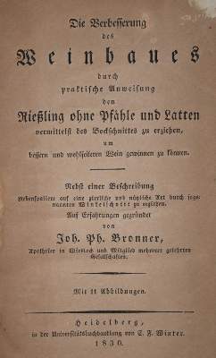 Bild Nr.1: 143-610 Bronner,J.: (Küche und Haushalt, Getränke, Wein)