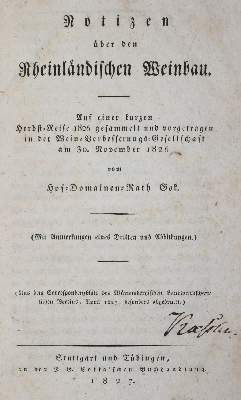 Bild Nr.1: 143-632 Gok,C.: (Küche und Haushalt, Getränke, Wein)