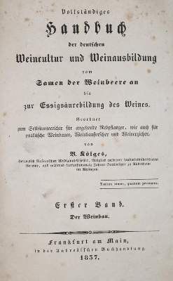 Bild Nr.1: 143-640 Kölges,B.: (Küche und Haushalt, Getränke, Wein)