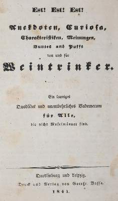 Bild Nr.1: 143-645 Meusel,C.A.: (Küche und Haushalt, Getränke, Wein)