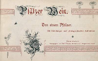 Bild Nr.1: 143-649 Pfälzer Wein.: (Küche und Haushalt, Getränke, Wein)