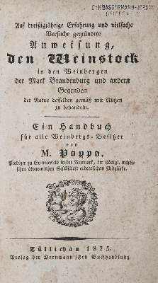 Bild Nr.1: 143-651 Poppo,M.: (Küche und Haushalt, Getränke, Wein)