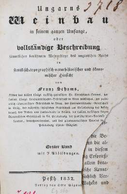 Bild Nr.1: 143-656 Schams,F.: (Küche und Haushalt, Getränke, Wein)
