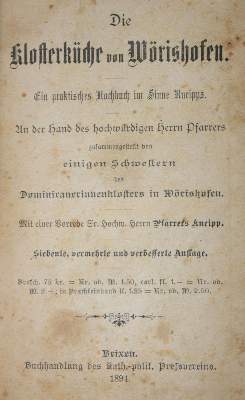 Bild Nr.4: 143-682 Abele,M.: (Küche und Haushalt, Kochbücher)