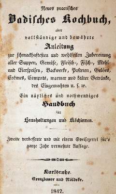 Bild Nr.1: 143-698 Neues practisches: (Küche und Haushalt, Kochbücher, Baden)