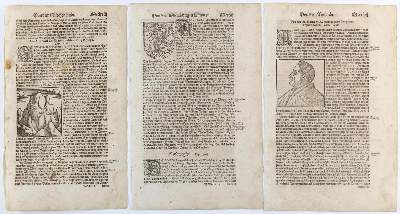 Bild Nr.1: 143-72 Münster, Sebastian: (Buchholzschnitte)