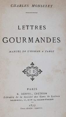 Bild Nr.2: 143-721 C(adet-Gassicourt,C.-L.).: (Küche und Haushalt, Kochbücher)