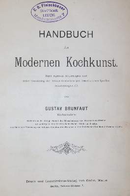 Bild Nr.1: 143-722 Cantate-Menü: (Küche und Haushalt, Kochbücher)