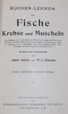 Bild Nr.1: 143-749 Anker,A. u. M.C.Banzer.: (Küche und Haushalt, Kochbücher, Fischküche)