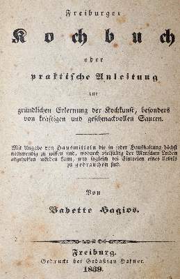 Bild Nr.1: 143-759 Hagios,B.: (Küche und Haushalt, Kochbücher, Freiburg)