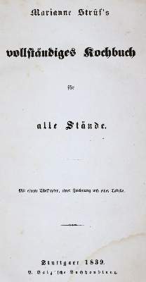 Bild Nr.2: 143-762 Fürst,A.: (Küche und Haushalt, Kochbücher)