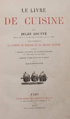 Bild Nr.2: 143-771 Gouffe,J.: (Küche und Haushalt, Kochbücher)