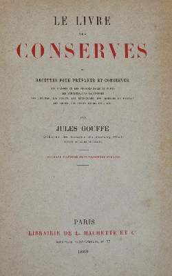 Bild Nr.1: 143-772 Gouffe,J.: (Küche und Haushalt, Kochbücher)
