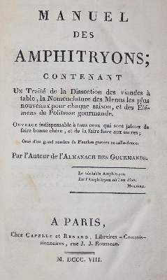 Bild Nr.5: 143-776 (Grimod de la Reyniere,A.B.L.).: (Küche und Haushalt, Kochbücher)