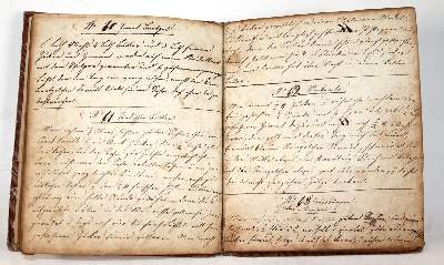 Bild Nr.3: 143-786 Kochbuch I: (Küche und Haushalt, Kochbücher, Handschriften)