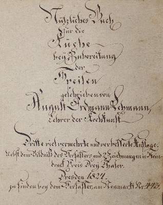 Bild Nr.4: 143-787 Lehmann,A.E.: (Küche und Haushalt, Kochbücher, Handschriften)