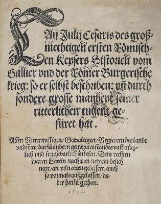 Bild Nr.3: 143-79 (Caesar, Gaius Julius.: (Alte Drucke, Handschriften und Theologie)