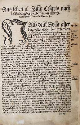 Bild Nr.4: 143-79 (Caesar, Gaius Julius.: (Alte Drucke, Handschriften und Theologie)