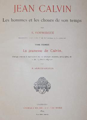 Bild Nr.1: 143-80 Doumergue,E.: (Calvin)