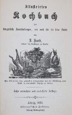 Bild Nr.1: 143-821 Kurth,L.: (Küche und Haushalt, Kochbücher)