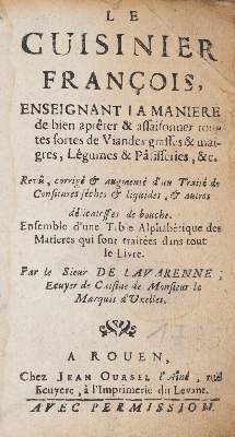 Bild Nr.1: 143-823 La Varenne,(F.P.de).: (Küche und Haushalt, Kochbücher)