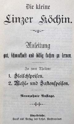 Bild Nr.4: 143-833 Meixner,M.E.: (Küche und Haushalt, Kochbücher, Linz)